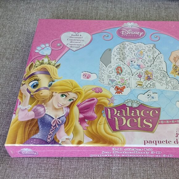 New (sealed) Disney Palace Pets 3-D Sticker Set - Picture 1 of 3